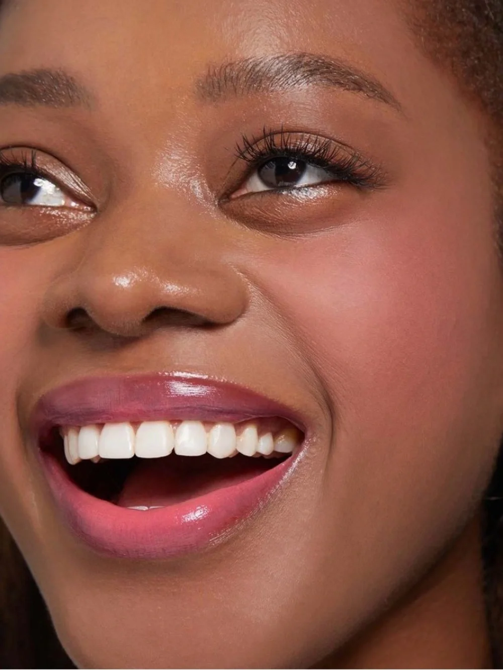 Tinted Pink Lip Gloss - Silky Non-Sticky Shine